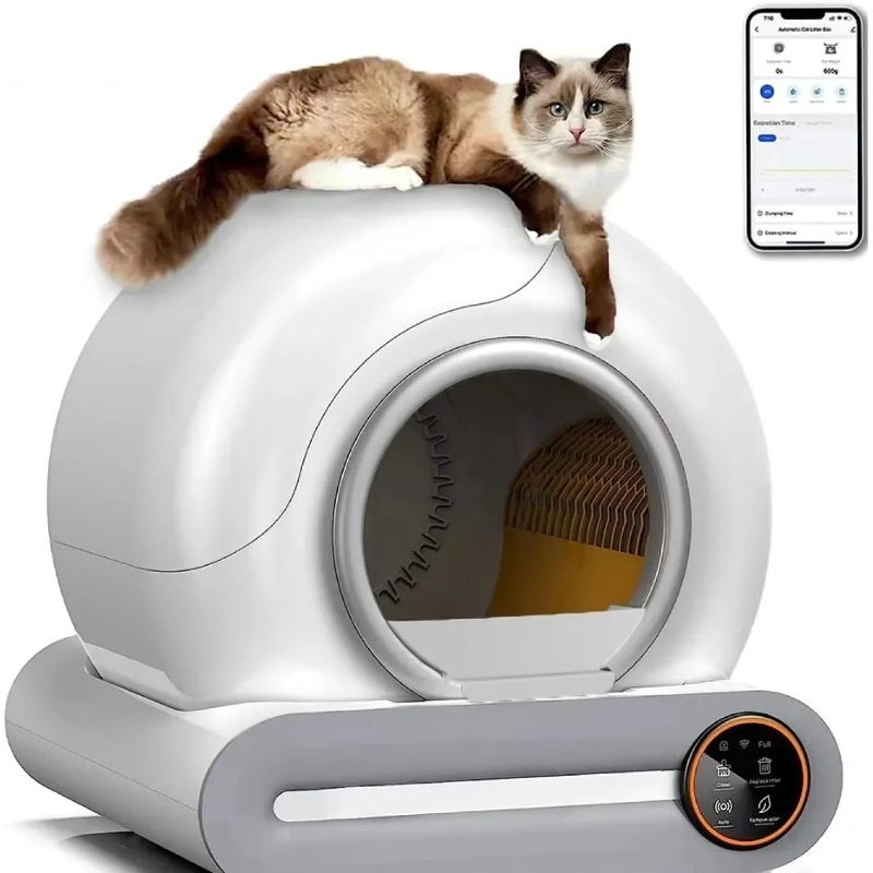 Smart Cat Litter Box Wifi App Control - Caja de Arena Inteligente Autolimpiable para