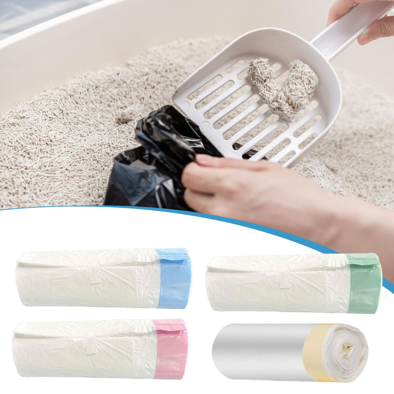 Automatic Litter Box Waste Bag Liner - Bolsas de basura resistentes para cajas