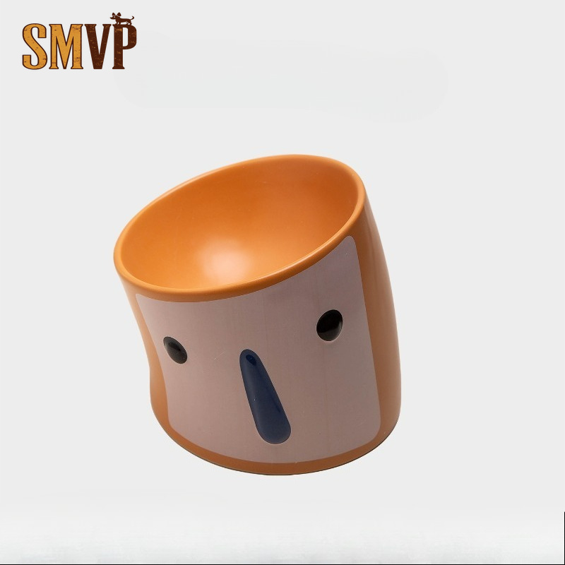 Elevated Ceramic Cat Bowls Tilted Food - Cuenco elevado inclinado de cerámica para