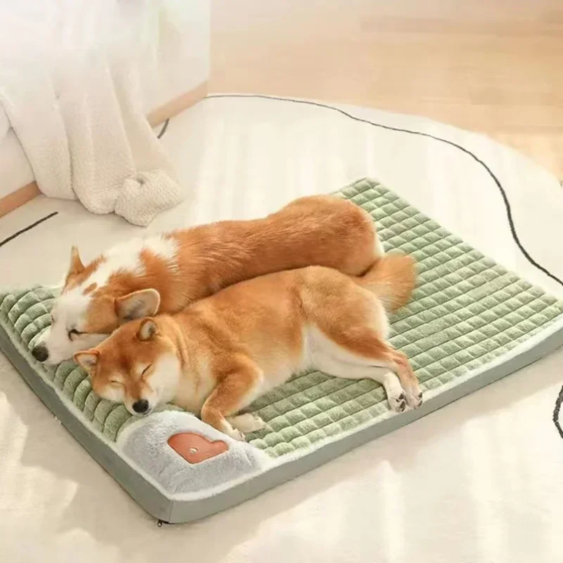 Orthopedic Memory Foam Dog Bed Washable - Cama para perros lavable a máquina,