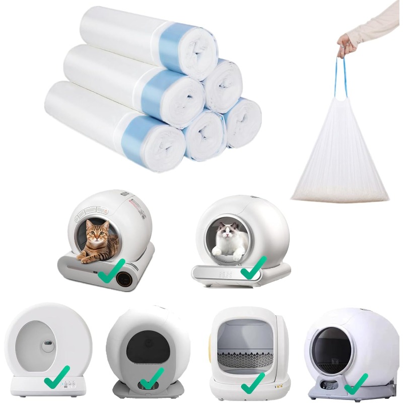 Self Cleaning Cat Litter Box Automatic - Bolsas para excrementos de mascotas, 5/10