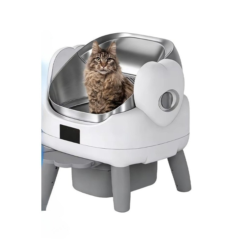 Smart Cat Litter Box Wifi App Control - Caja de arena inteligente autolimpiable STLF