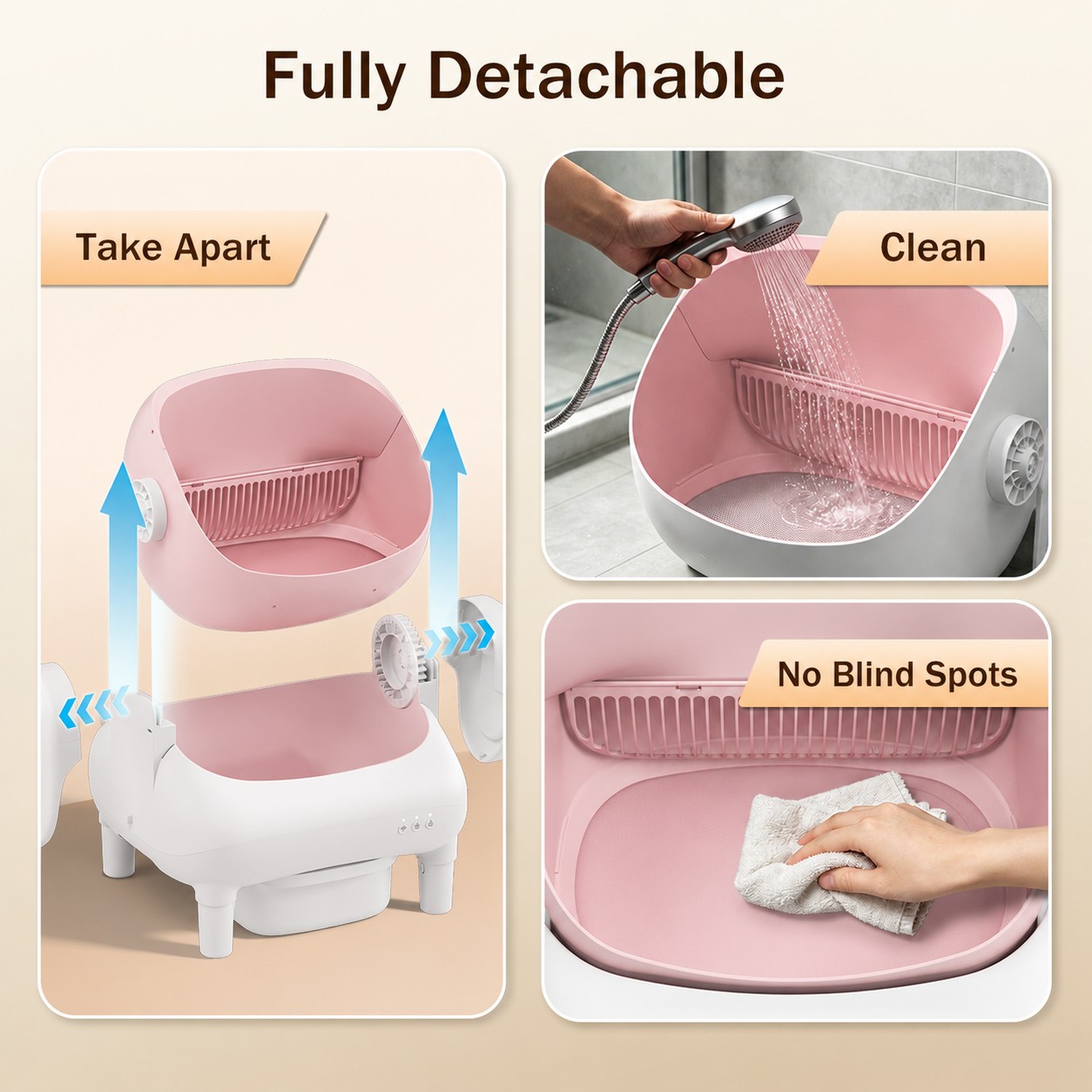Caja de arena automática para  - Smart Cat Litter Box Wifi App Control reseña y precio