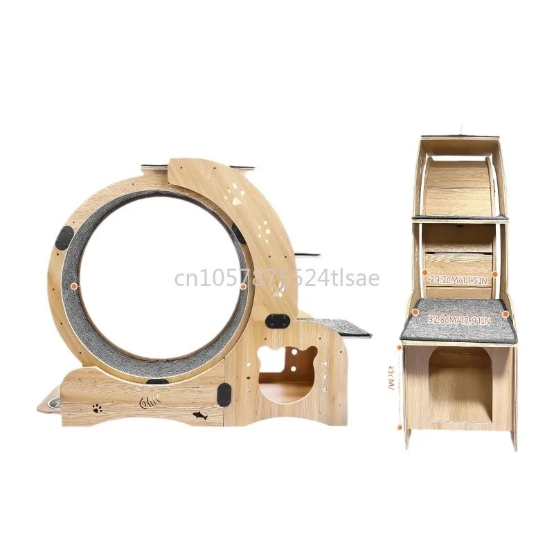 Rueda de Ejercicio para Gatos  - Cat Running Wheel Exercise Treadmill reseña y precio