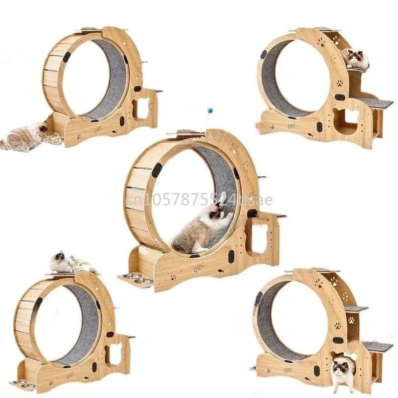 Rueda de Ejercicio para Gatos  - Cat Running Wheel Exercise Treadmill reseña y precio