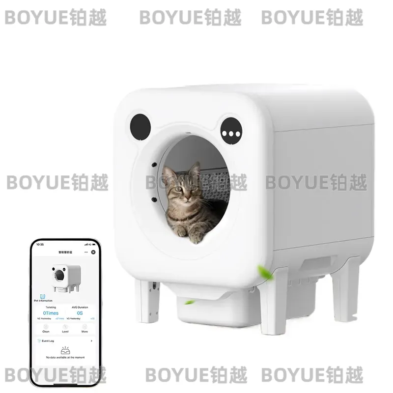 Caja de Arena Inteligente para - Smart Cat Litter Box Wifi App Control reseña y precio