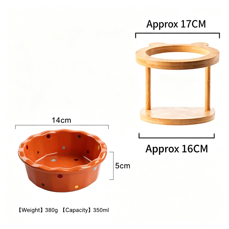 Cuenco elevado y inclinado par - Elevated Ceramic Cat Bowls Tilted Food reseña y precio