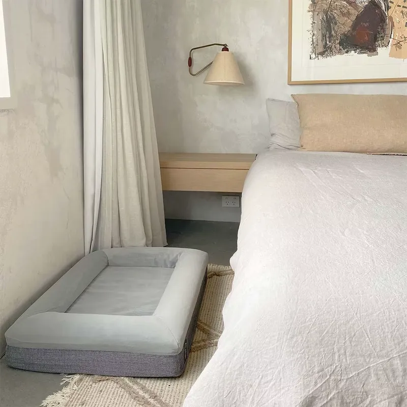 Cama ortopédica de lujo para p - Orthopedic Memory Foam Dog Bed Washable reseña y precio