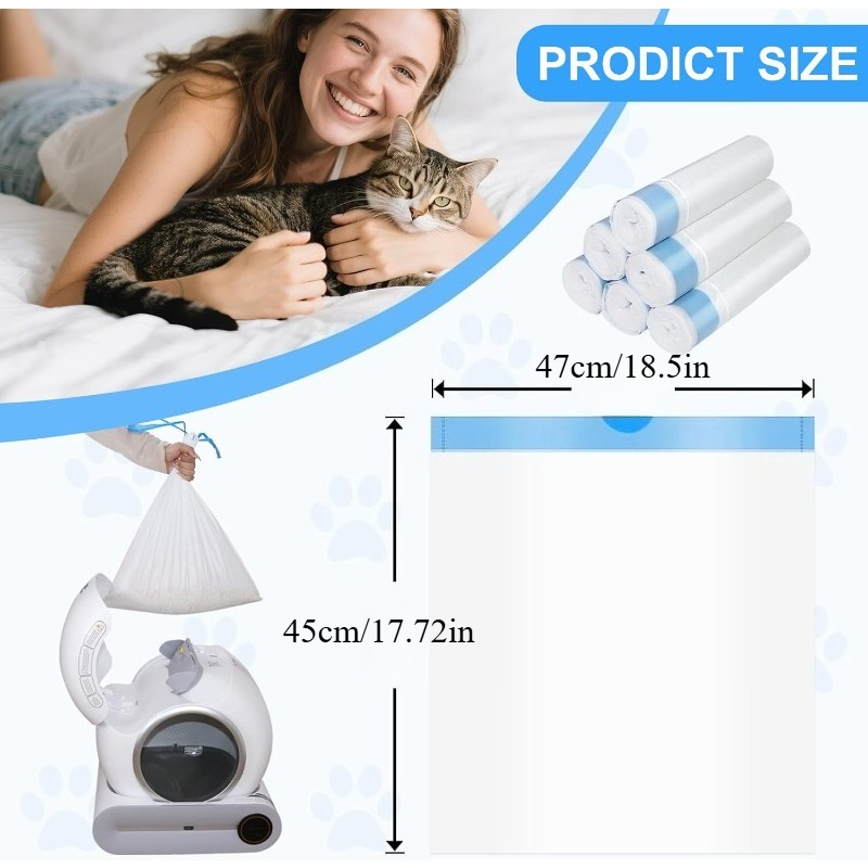 Bolsas Ultra Resistentes para  - Automatic Litter Box Waste Bag Liner reseña y precio