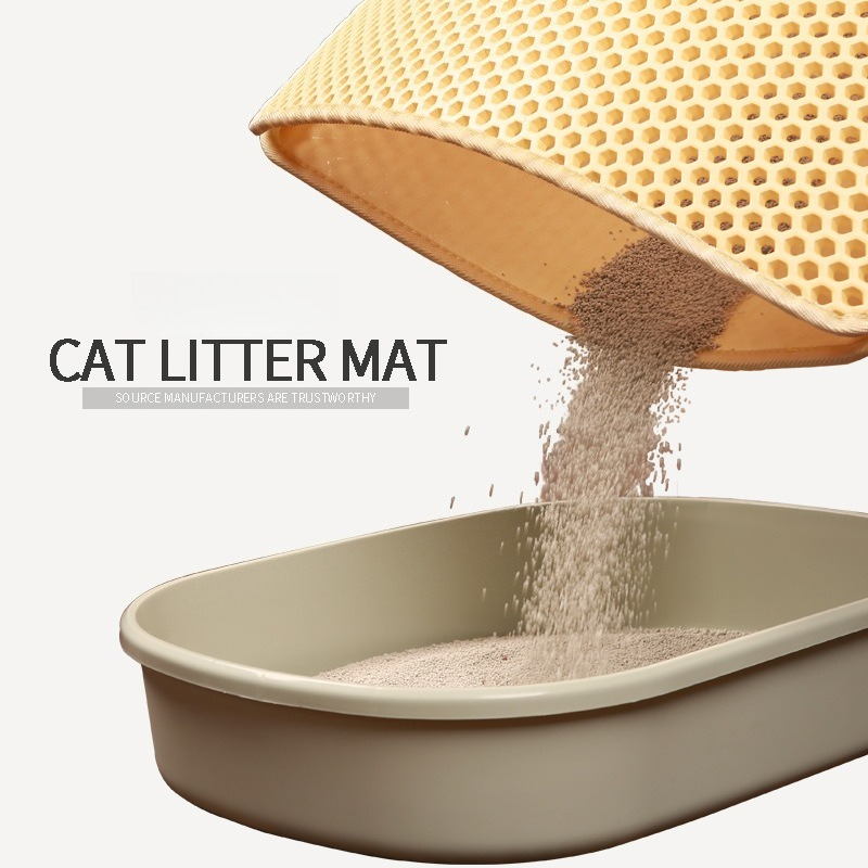 Alfombrilla Grande de Doble Ca - Cat Litter Mat Double Layer Waterproof reseña y precio