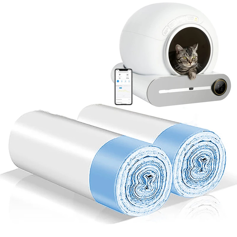 2/5/10 rollos de bolsas para e - Self Cleaning Cat Litter Box Automatic reseña y precio