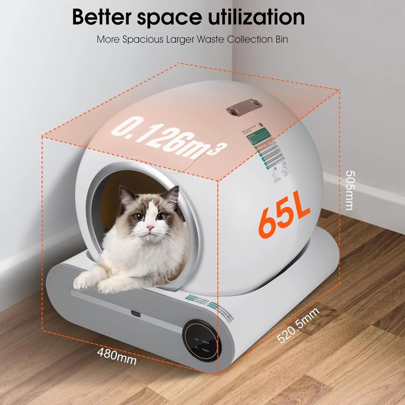 Caja de Arena Inteligente Auto - Smart Cat Litter Box Wifi App Control reseña y precio