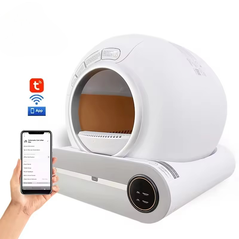 Caja de arena automática para  - Smart Cat Litter Box Wifi App Control reseña y precio