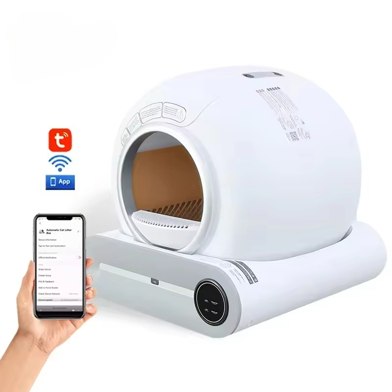 Caja de arena automática para  - Smart Cat Litter Box Wifi App Control reseña y precio
