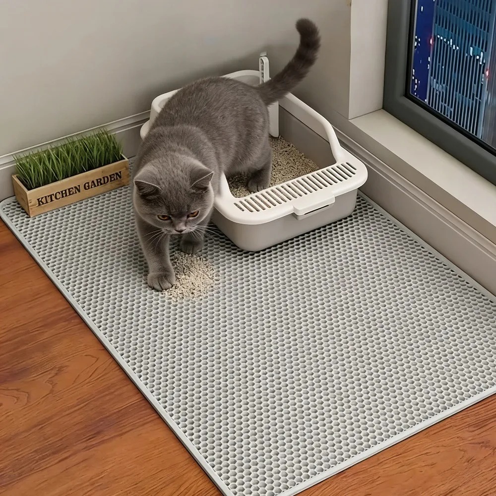 Alfombrilla Lavable Antidesliz - Cat Litter Mat Double Layer Waterproof reseña y precio