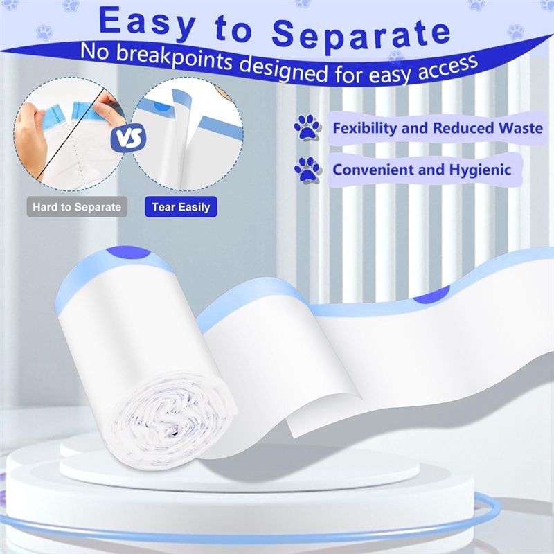 Bolsas de basura BHBD-5 X 15 u - Automatic Litter Box Waste Bag Liner reseña y precio