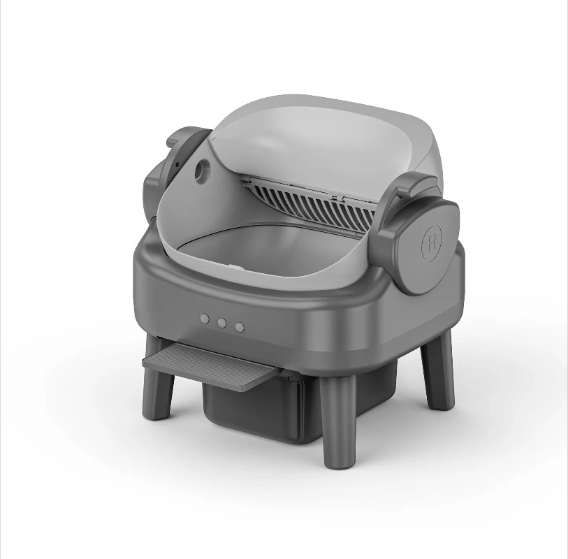 Cajas de arena autolimpiables  - Smart Cat Litter Box Wifi App Control reseña y precio