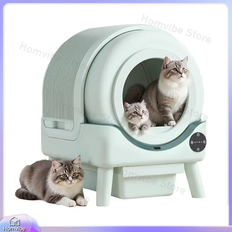 Caja de Arena Inteligente para - Smart Cat Litter Box Wifi App Control reseña y precio