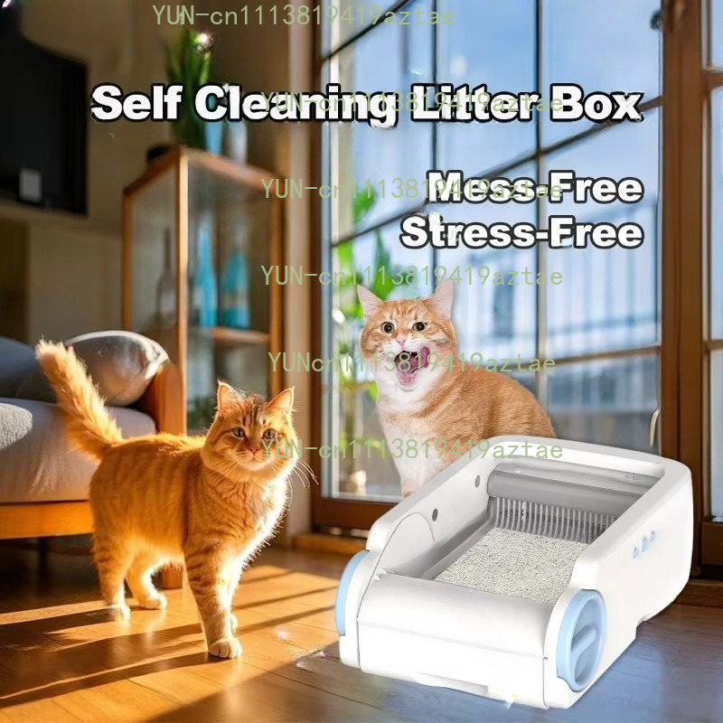 Caja de arena inteligente para - Smart Cat Litter Box Wifi App Control reseña y precio