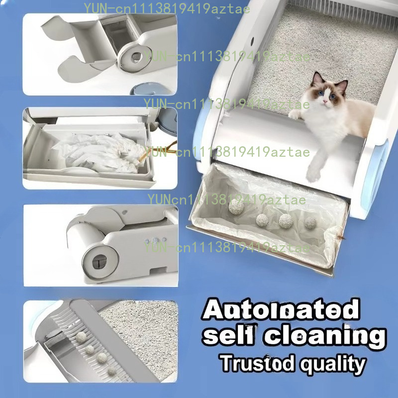 Caja de arena inteligente para - Smart Cat Litter Box Wifi App Control reseña y precio