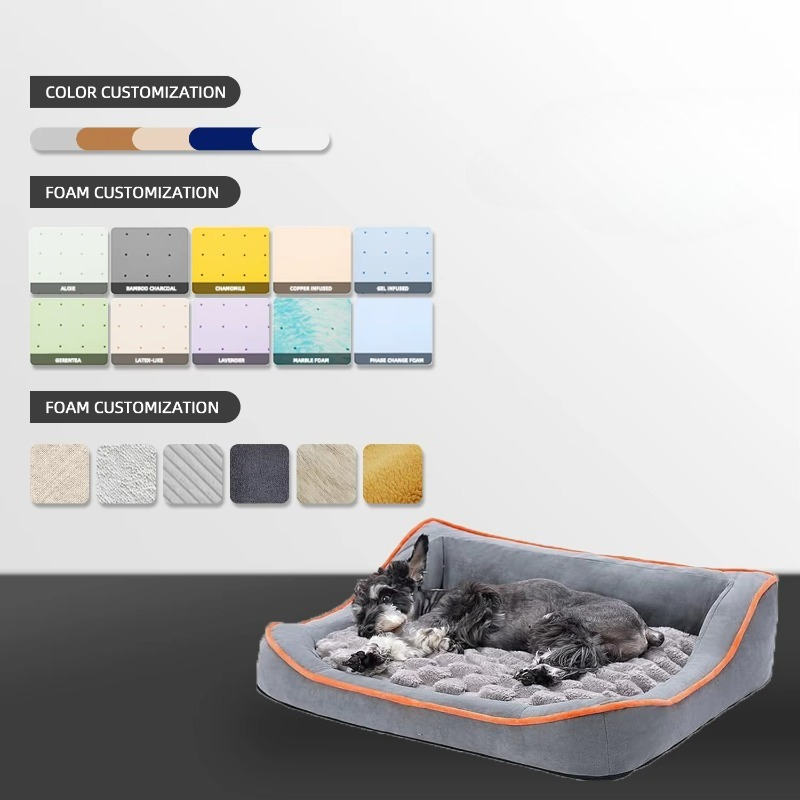 Colcha lavable impermeable per - Orthopedic Memory Foam Dog Bed Washable reseña y precio