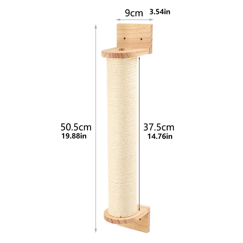 Rascador para Gatos, Estantes  - Cat Wall Climbing Shelves Hammock Wooden reseña y precio