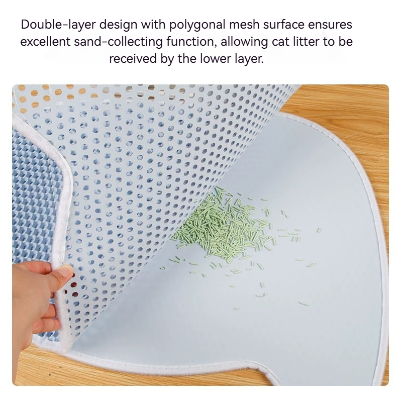 Alfombrilla de doble capa para - Cat Litter Mat Double Layer Waterproof reseña y precio