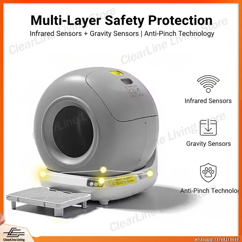 Caja de Arena Inteligente Auto - Self Cleaning Cat Litter Box Automatic reseña y precio
