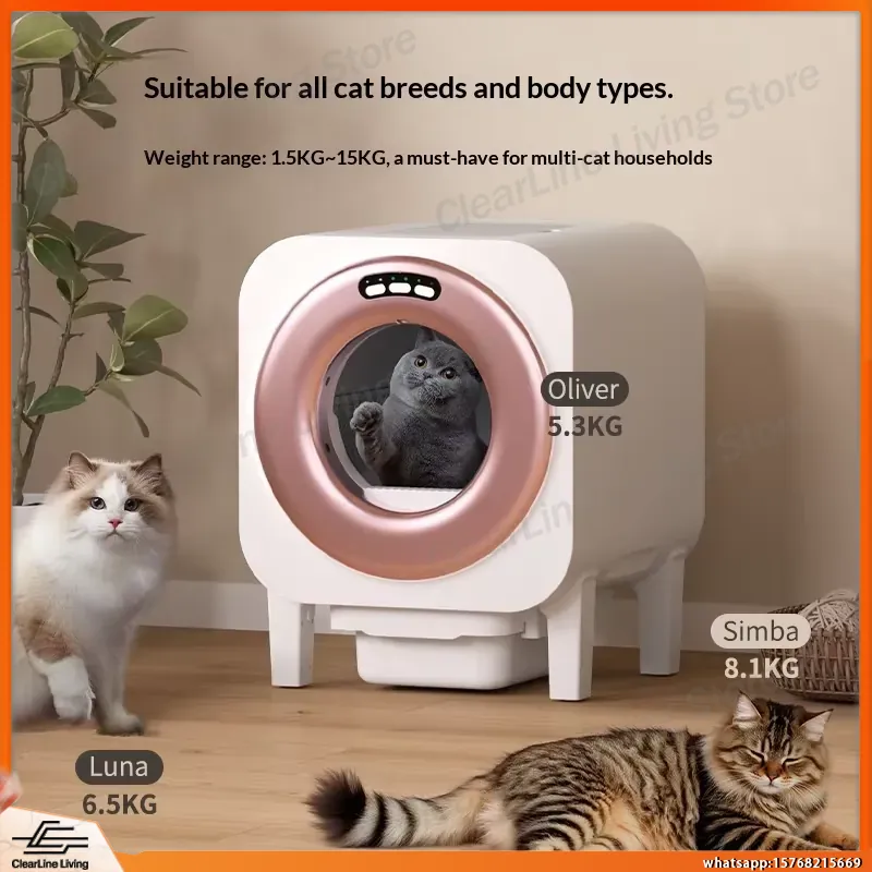 Caja de Arena Automática para  - Self Cleaning Cat Litter Box Automatic reseña y precio