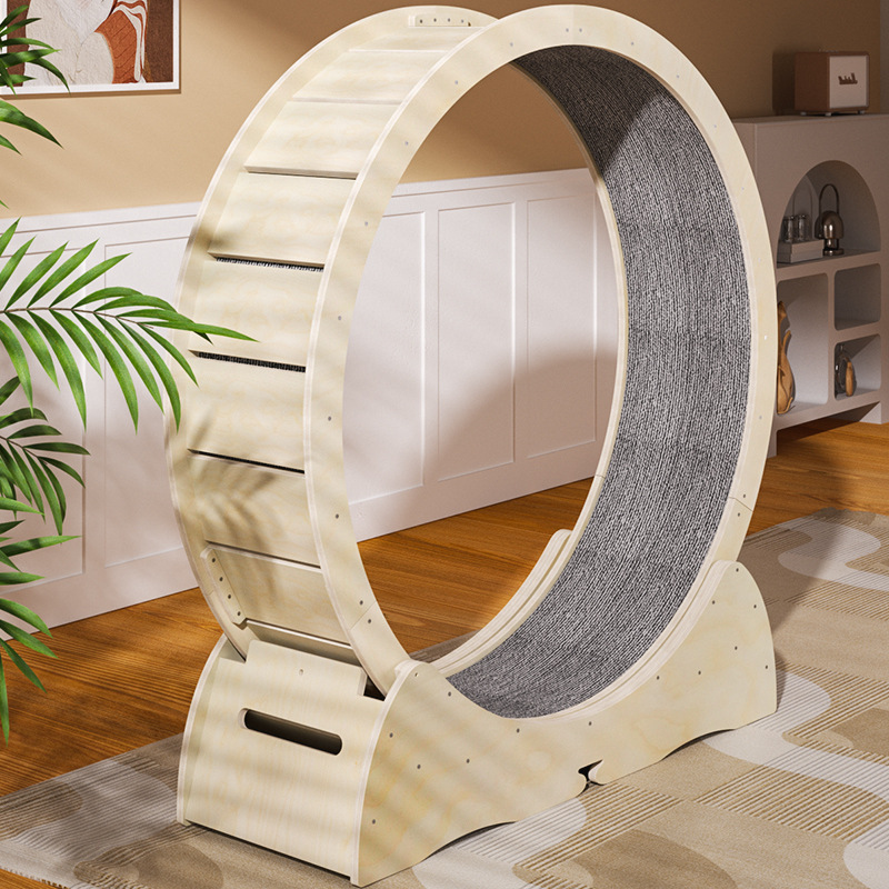 Rueda de ejercicio silenciosa  - Cat Running Wheel Exercise Treadmill reseña y precio