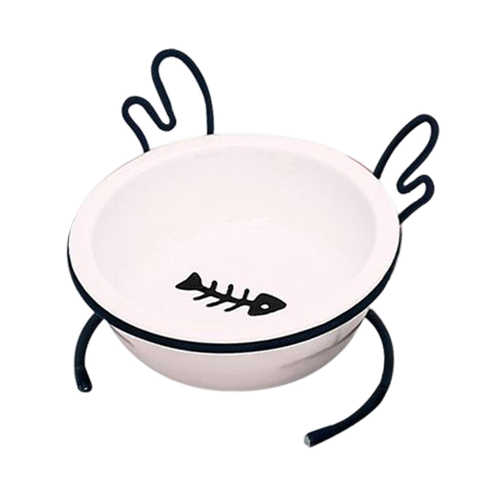 Comedero Elevado para Gatos, T - Elevated Ceramic Cat Bowls Tilted Food reseña y precio