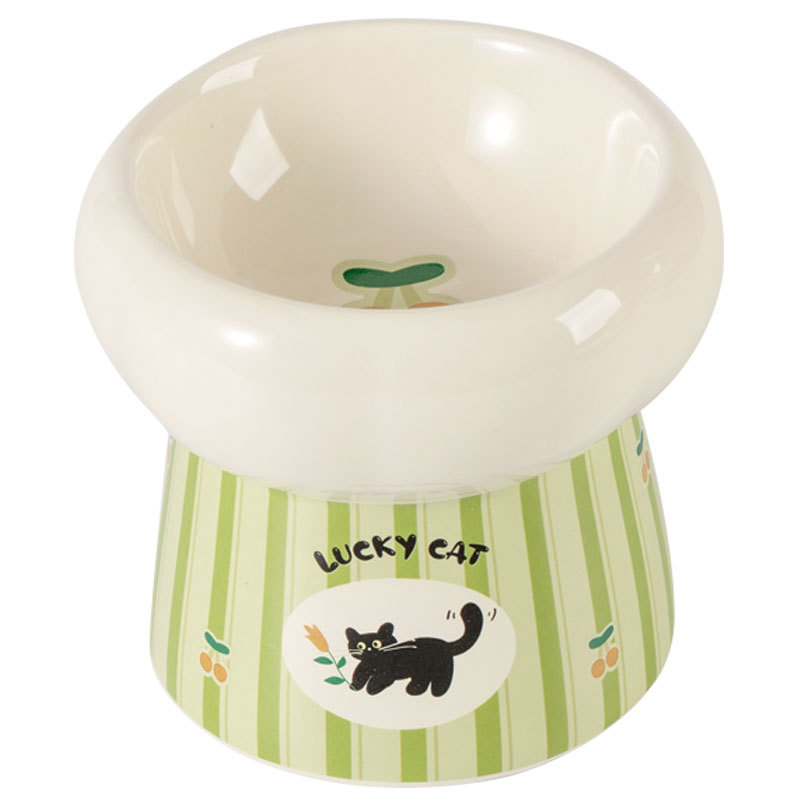 Comedero Elevado de Cerámica p - Elevated Ceramic Cat Bowls Tilted Food reseña y precio