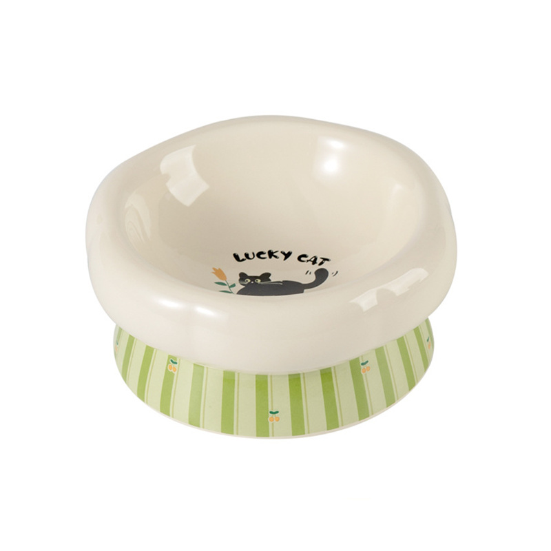 Comedero Elevado de Cerámica p - Elevated Ceramic Cat Bowls Tilted Food reseña y precio