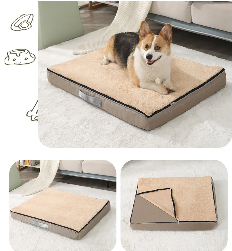Fabricante Mayorista de Camas  - Orthopedic Memory Foam Dog Bed Washable reseña y precio