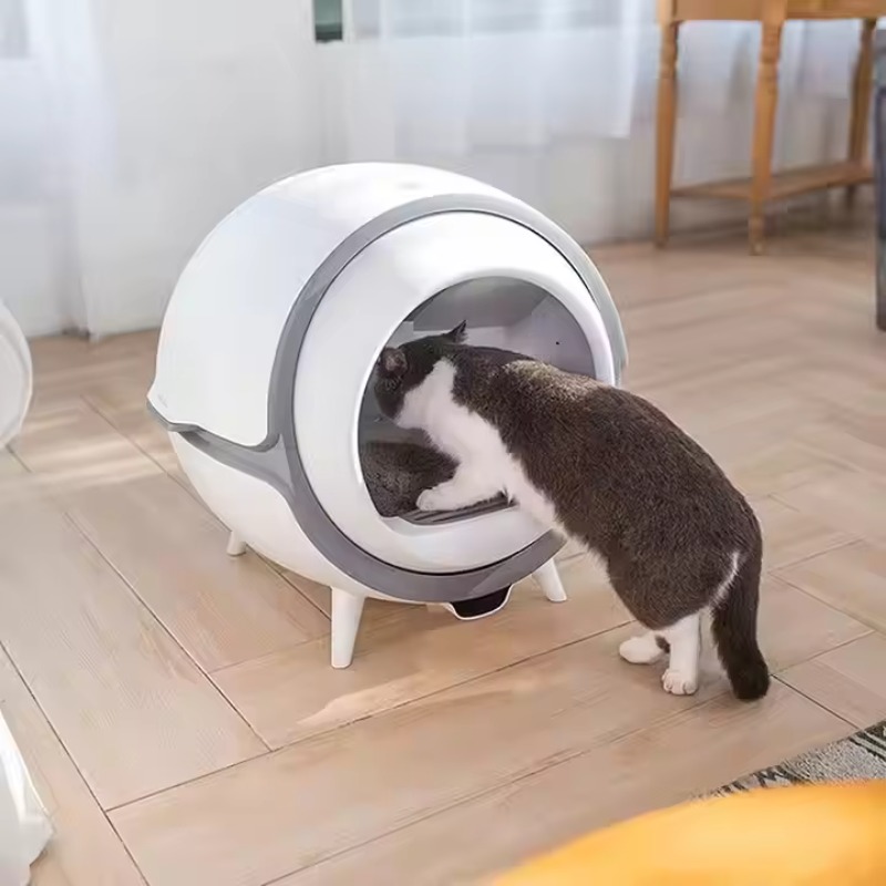 Caja de arena para gatos grand - Smart Cat Litter Box Wifi App Control reseña y precio