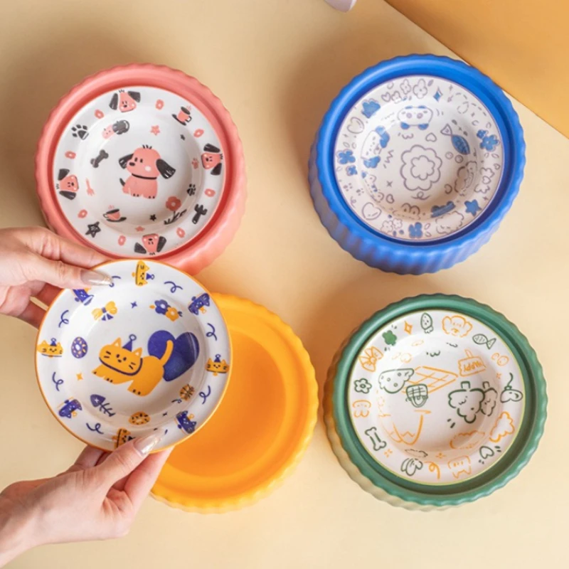 Comedero Elevado de Cerámica p - Elevated Ceramic Cat Bowls Tilted Food reseña y precio