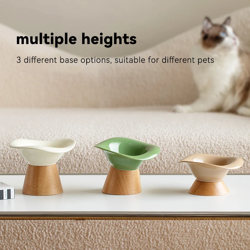 Comedero y bebedero elevados y - Elevated Ceramic Cat Bowls Tilted Food reseña y precio
