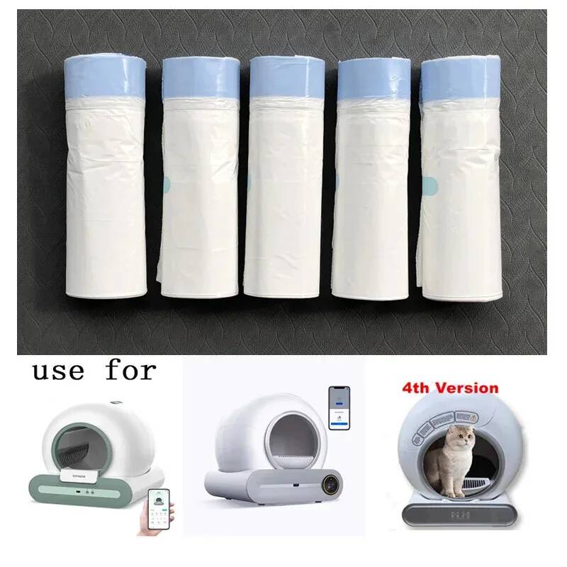 90 Bolsas de Arena para Gatos  - Automatic Litter Box Waste Bag Liner reseña y precio
