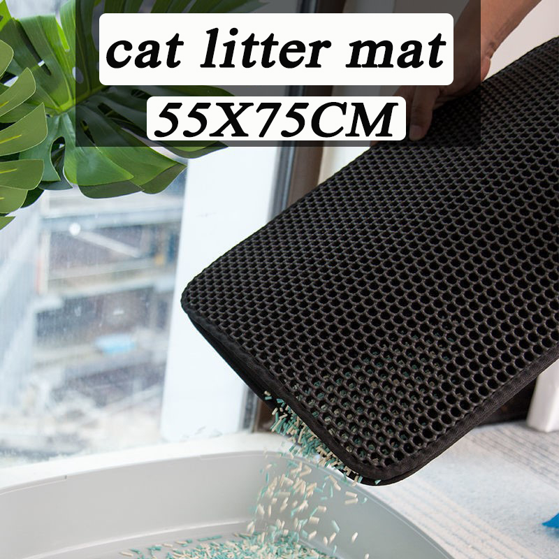 Esterilla de doble capa para a - Cat Litter Mat Double Layer Waterproof reseña y precio