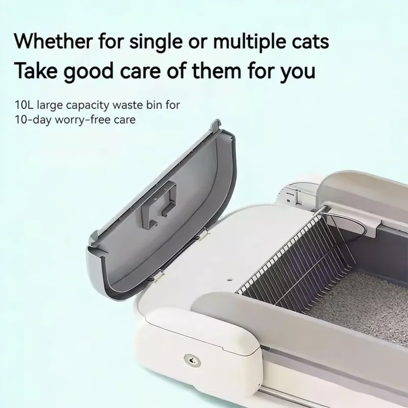 Caja de arena inteligente para - Self Cleaning Cat Litter Box Automatic reseña y precio