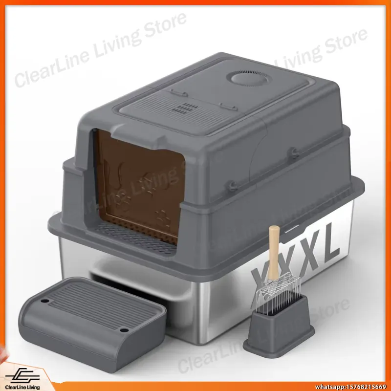 Caja de Arena Inteligente Auto - Smart Cat Litter Box Wifi App Control reseña y precio