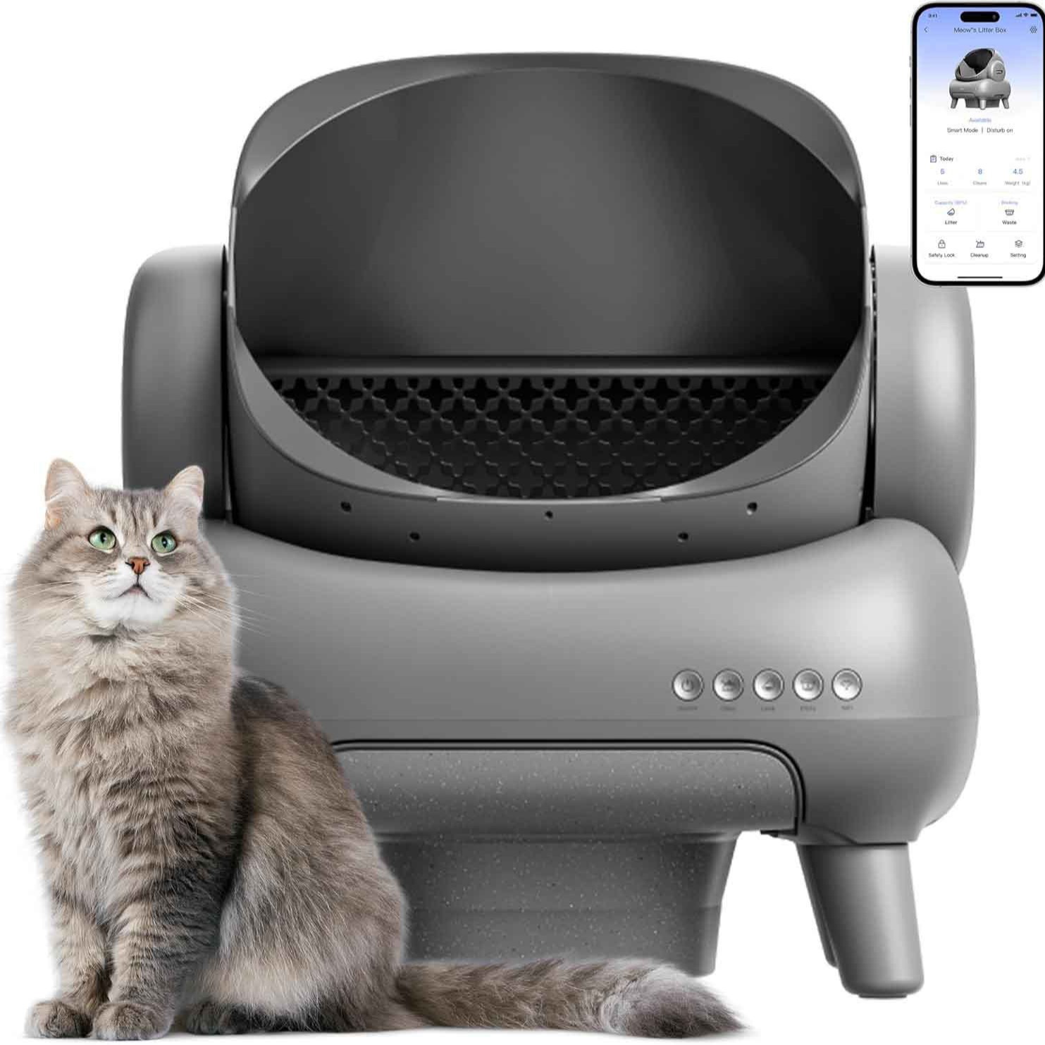 Neakasa M1 Caja de arena intel - Self Cleaning Cat Litter Box Automatic reseña y precio