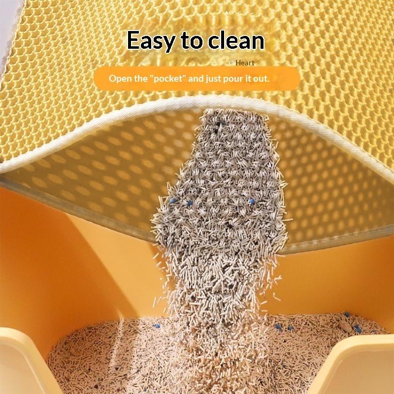 Alfombrilla de Doble Capa para - Cat Litter Mat Double Layer Waterproof reseña y precio