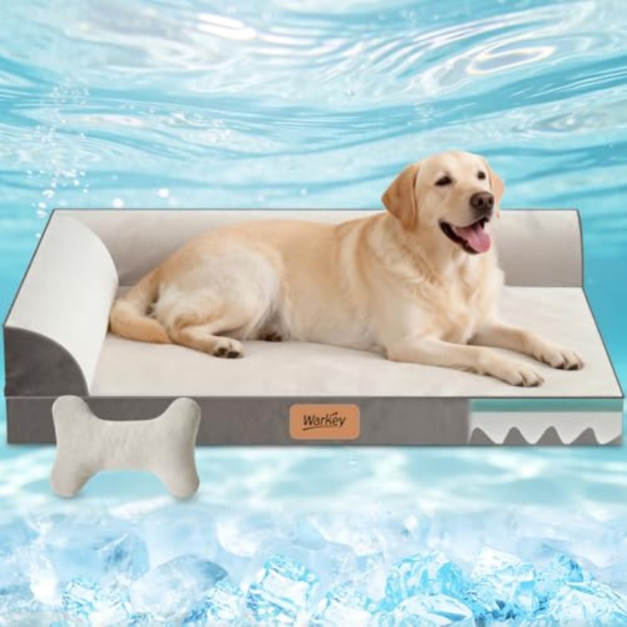 Cama para Perro con Espuma Vis - Orthopedic Memory Foam Dog Bed Washable reseña y precio