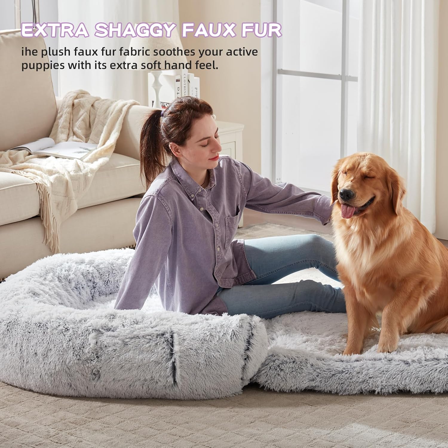 Cama Ortopédica para Perros co - Orthopedic Memory Foam Dog Bed Washable reseña y precio