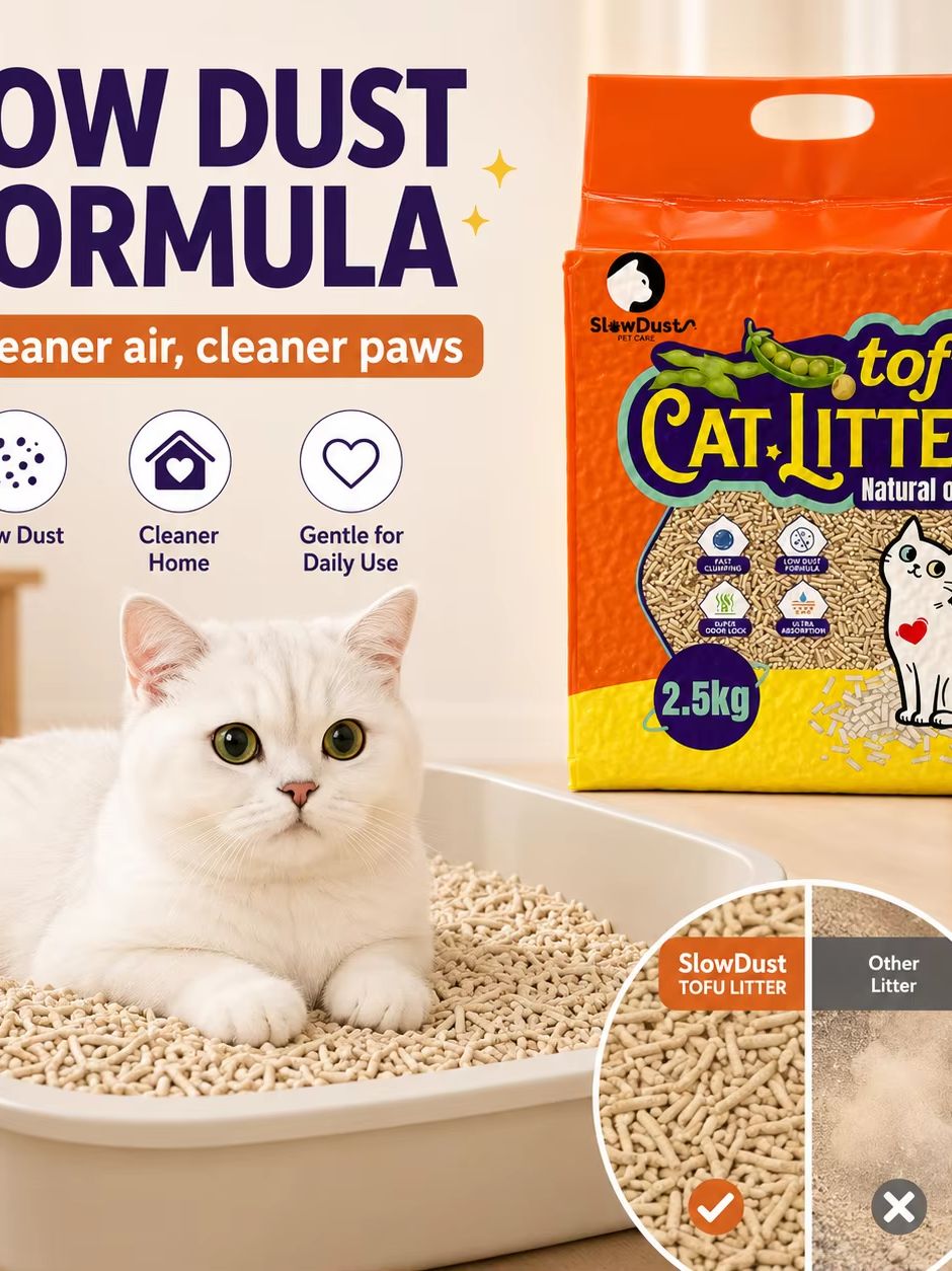 Arena Ecológica para Gatos a B - Tofu Cat Litter Flushable Natural Plant reseña y precio