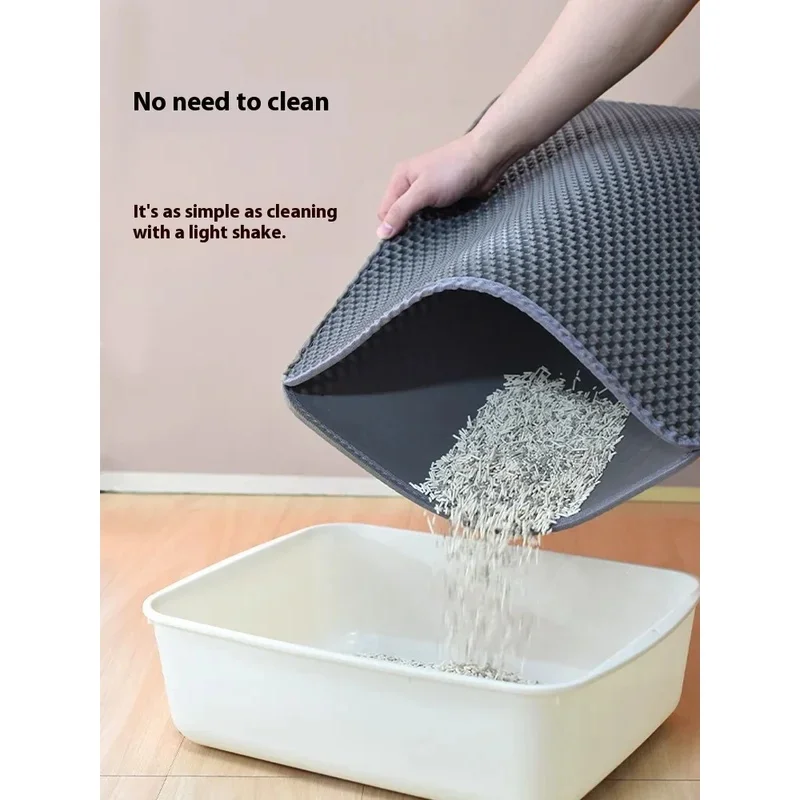Alfombrilla duradera e imperme - Cat Litter Mat Double Layer Waterproof reseña y precio
