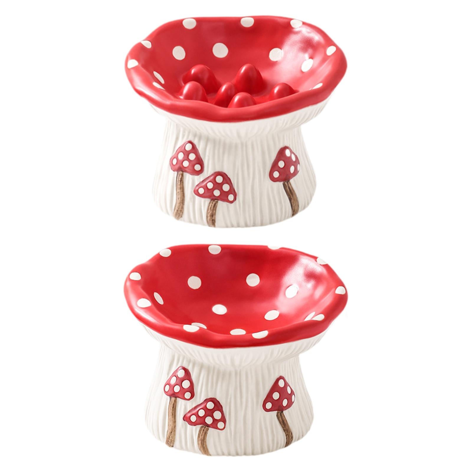 Comedero Creativo de Cerámica  - Elevated Ceramic Cat Bowls Tilted Food reseña y precio