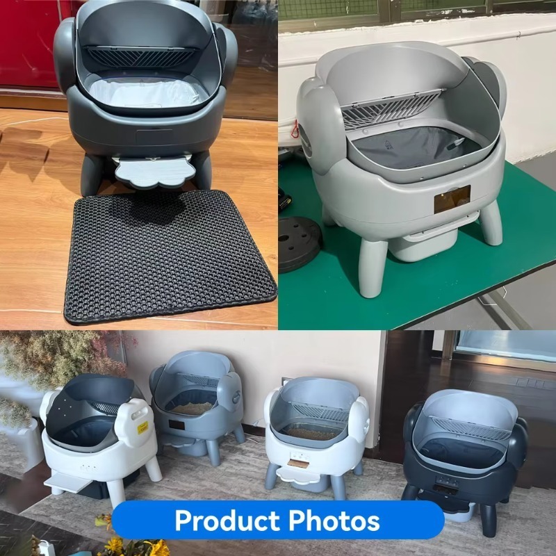 Caja de arena inteligente auto - Smart Cat Litter Box Wifi App Control reseña y precio