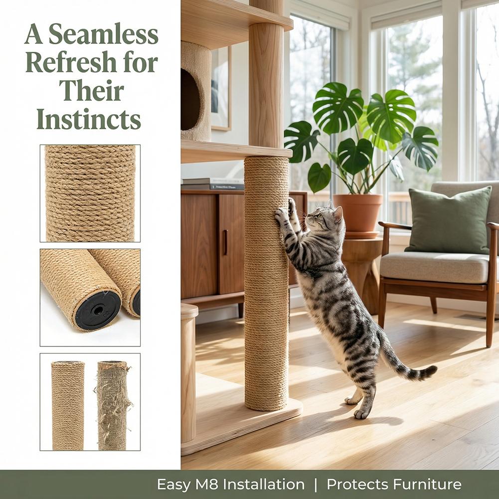 Repuestos para rascadores de g - Cat Scratching Post Sisal Tree Tower reseña y precio